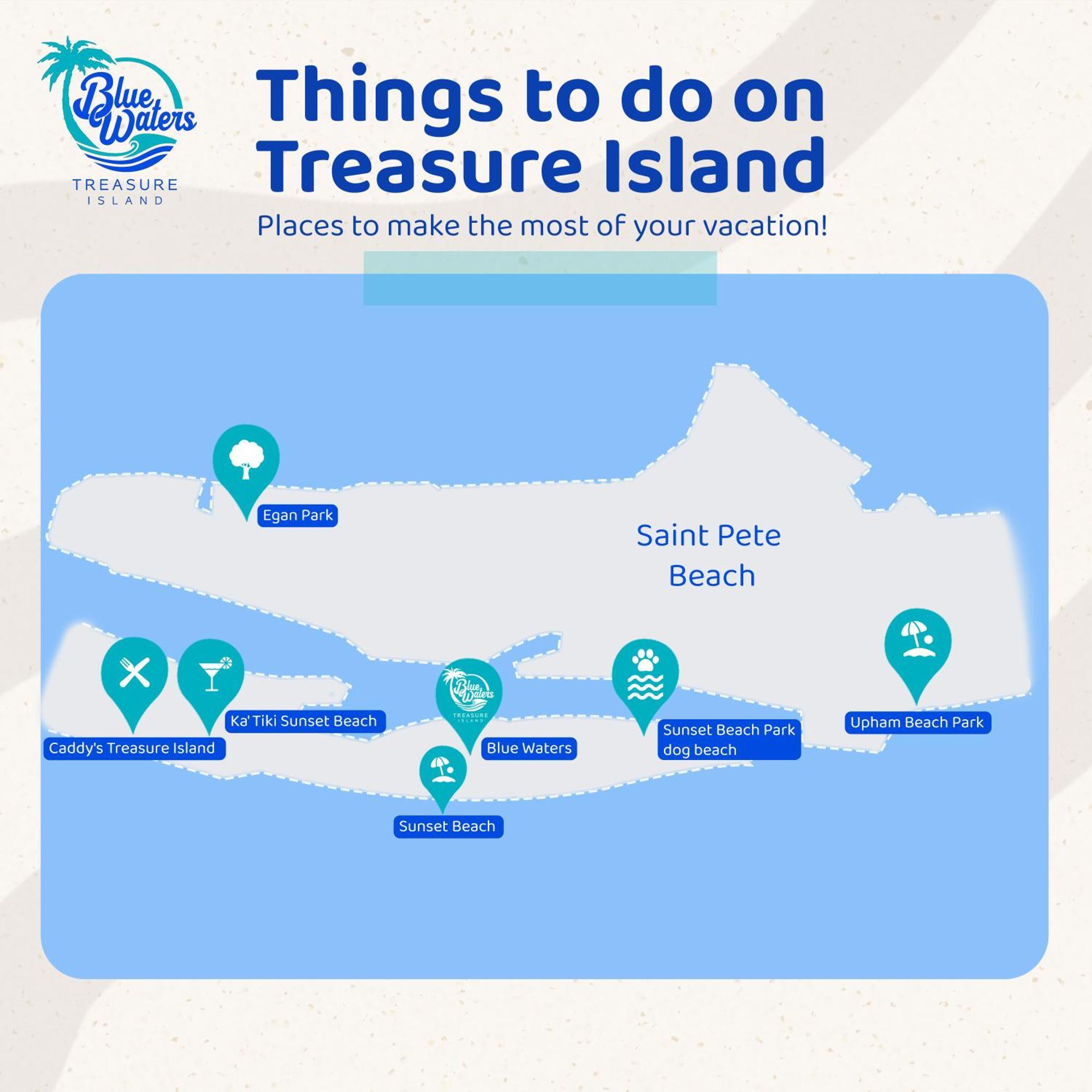Blue Waters Treasure Island Hotel Ngoại thất bức ảnh